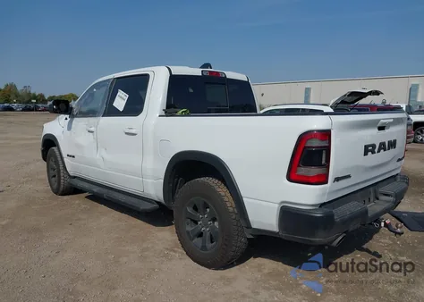 2022 Ram 1500 Rebel from USA, damaged, VIN 1C6SRFLTXNN338532